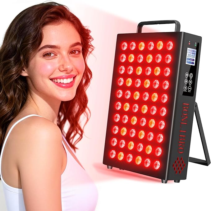 Red Light Therapy for Face and Body Infrared Light Therapy with Timer &amp Remote Control Quad Wave 660nm 850nm 630nm 940nm Near Infrared Light Therapy Panel Portable Dual Chip LED Device for Body