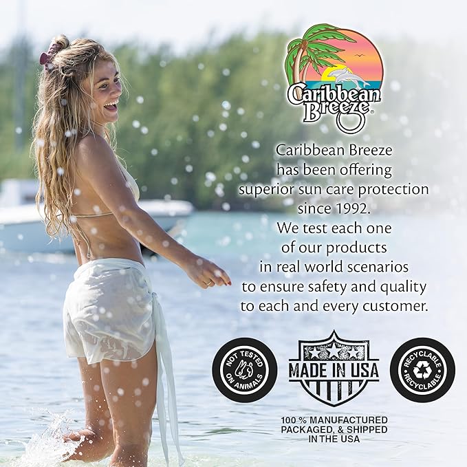 Reef Friendly Kids Sunscreen SPF 50 Mango Lime Scent Body Lotion Rich in Anti-Oxidants Water Resistant Up to 80 Minutes Broad Spectrum 4 oz 2 Pack