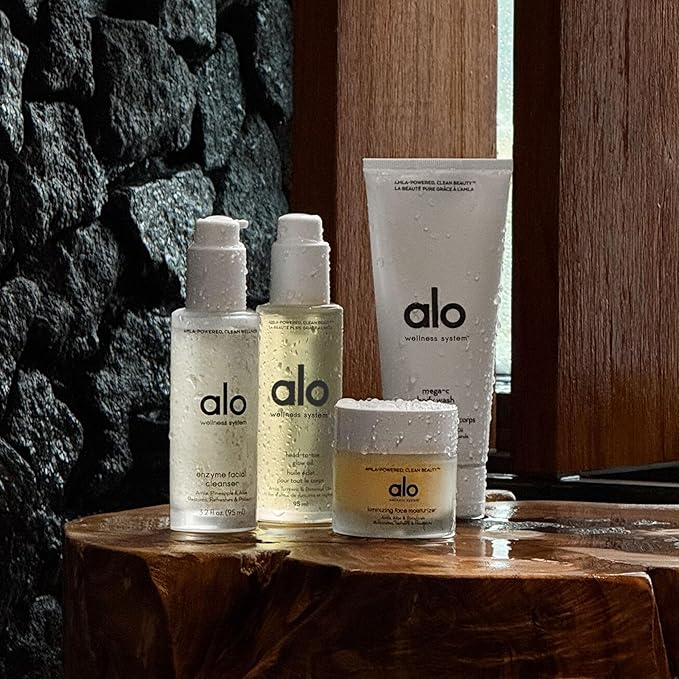 Alo Mega-C Body Wash | Nourishing Formula Made with Aloe Vitamin E &amp Marula Oil | Infused with Magnesium | Citrus Scent | 31.5 fl. Oz