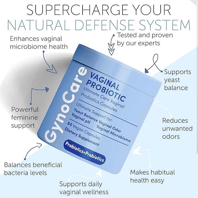 Terramed Just Think Comfort Comprehensive Feminine Health Bundle: Vaginal Probiotic Capsules + Vaginal Odor Eliminating Gel – Dual Support for pH Balance Odor Control and Intimate Wellness