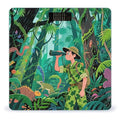 Tropical Rainforest Bathroom Scale for Body Weight Bathroom Digital Electronic Weighing Scale with Back Lit LED Display Sturdy Tempered Glass Weight Watchers Scales 400lb