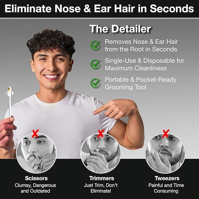The Detailer – Disposable Nose &amp Ear Hair Remover