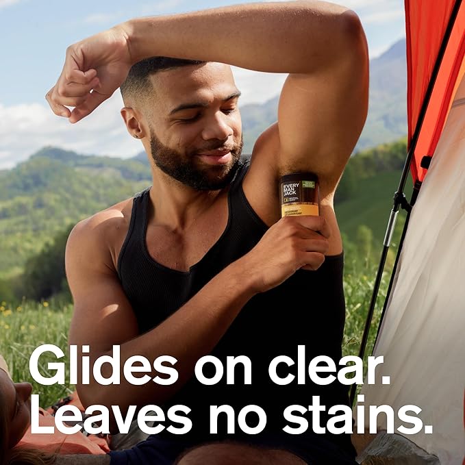 Every Man Jack Citrus + Eucalyptus Men’s Deodorant - Stay Fresh with Aluminum Free Deodorant For all Skin Types - Odor Crushing Long Lasting with Naturally Derived Ingredients - 3oz (3-Pack)