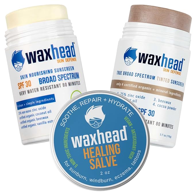 Waxhead Coral Reef Safe Sunscreen Stick + Aftersun Body Butter Bundle