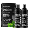 Roycederm Antifungal Body Wash for Men – Helps with Athlete’s Foot Jock Itch &amp Ringworm – Cooldefense Shower Gel with Tea Tree &amp Menthol Post-Workout Cleanse – SLS-Free 2 Pack