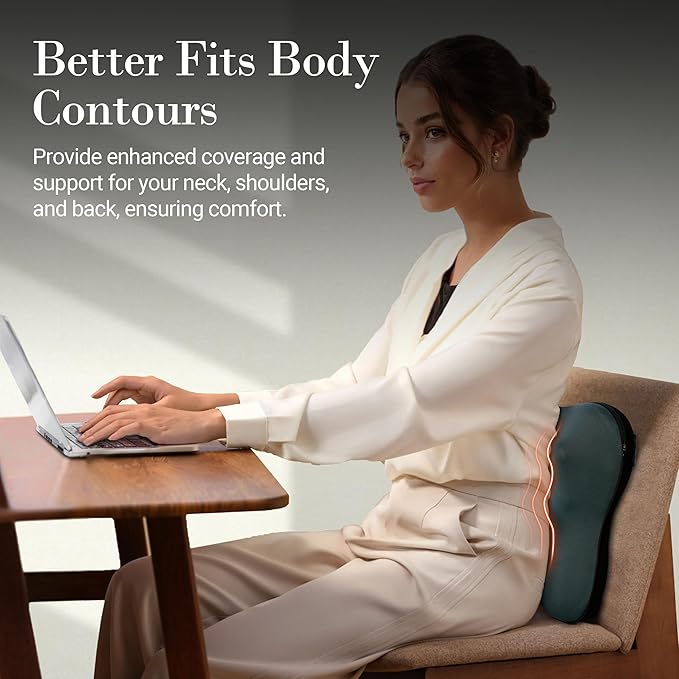 COMFIER Back Massager with Heat Hand Massager