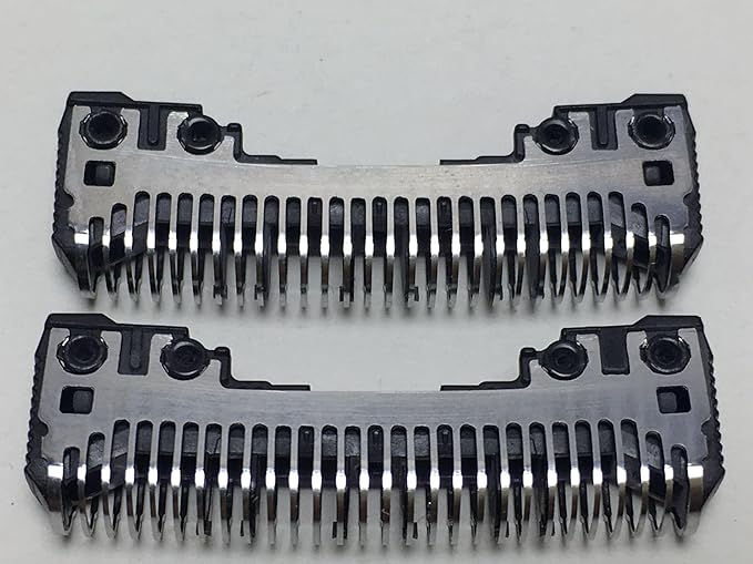 [Shaving Heads] 2X Shaver Razor Head Blade Compatible with for Panasonic ES-ST2P ES-ST6P ES-ST8P Cutter [Easy to Replace]