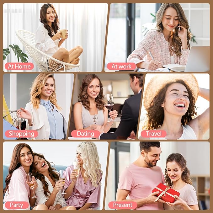 MiroPure Automatic Curling Iron 1 Inch Ionic Hair Curler Self Rotating Curling Wand with Longer Barrel for Waves and Curls Unique Button to Enable/Distable Rotation Get Rid of Accidentally Hit