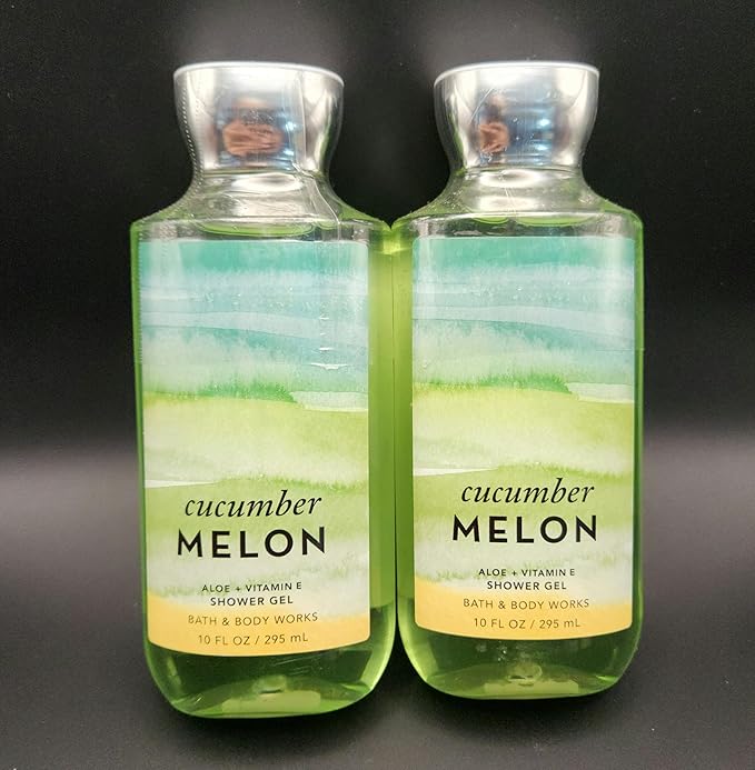 Bath &amp Body Cucumber Melon Shower Gel - 2 Pack