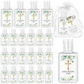 Leelosp 36 Sets Baptism Party Favors for Guests Mini Hand Soap Bulk 1fl oz Cross Baptism Mini Travel Hand Soap Gift for Baby Shower Christening First Communion Wedding Bridal Party Supplies