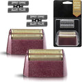 2 Pack Replacement Foil and Cutter Assembly Compatible with Wahl 5 Star Shavers Models 7031-100 7043-100 7031-200 Wahl Shaver Foil Replacement Ultra-Close Shave Easy to Replace