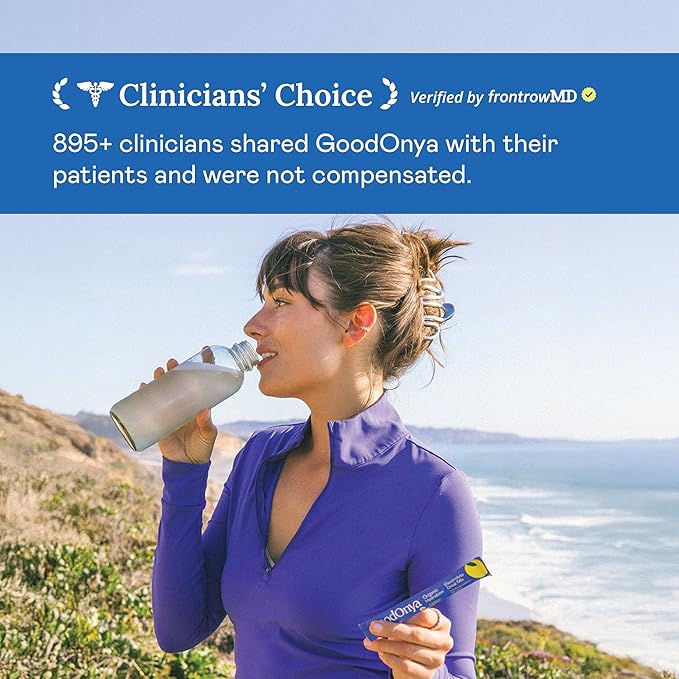GOODONYA Organic Hydration Electrolyte Drink Mix Certified Organic Hydration Powder Non-GMO Biochecked Glyphosate Free Low Sugar Lemonade Flavor No Artificial Flavors12 Stick Packs