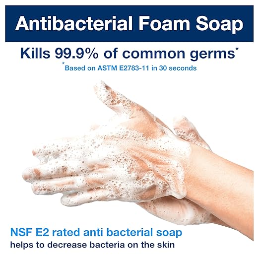 Tork Antibacterial Hand Washing Foam Soap S4 Helps with hand hygiene 6 x 1L 401815 (formerly 401215)