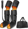 QUINEAR Leg Massager with Compression 3-in-1 Foot Calf &amp Thigh Massager and Compression Therapy with Timer Leg Massage Boots for Circulation and Pain Swelling Edema Relief FSA-HSA Eligible