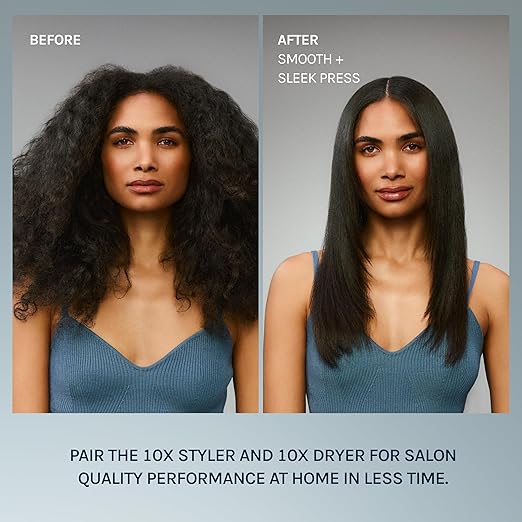 Bio Ionic 10X Ultralight Speed Hair Dryer Blow Dryer with Adjustable Heat &amp Speed Memory Function Professional Hair Styling Tool for Fast Frizz-Free Hairstyles