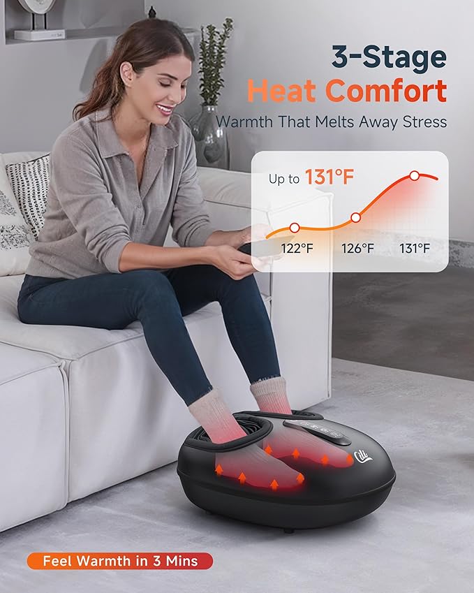 CILI Shiatsu Foot Massager &amp Cordless Neck Massager Pillow