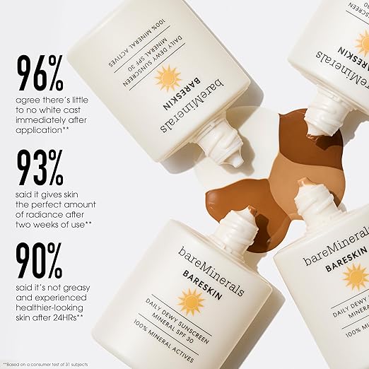 bareMinerals BareSkin Daily Dewy Sunscreen Mineral SPF 30