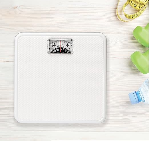 EUROSTAR Mechanical Bathroom Scale White