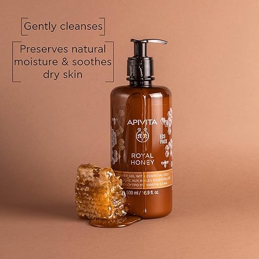Apivita Shower Gel with Essential Oils 16.9 | &amp