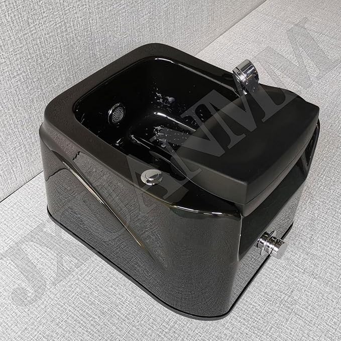 Foot hydromassage Foot Bath Acrylic Footbath Spa Bath Pedicure Pedicure Bowl with Heat and Massage Colorful Lamp and 60PCS Foot Bath Bags for Home Spa Treatment J