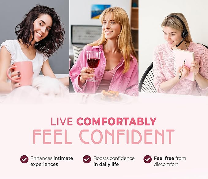 Wet by Nature | 60 Pills | Natural Feminine Hydration for Menopause Support &amp Lasting Comfort | Estrogen-Free Daily Oral Supplement to Help Relieve Vaginal Dryness Burning &amp Itching