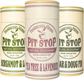 PIT STOP Deodorant - Aluminum-Free Plastic-Free All-Natural Odor Control 3 Pack
