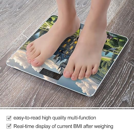 Tower Estate Scale for Body Weight Smart Scales Digital Bathroom Scale High Precision Weighing Scales with Large Display Weighing Machine for People