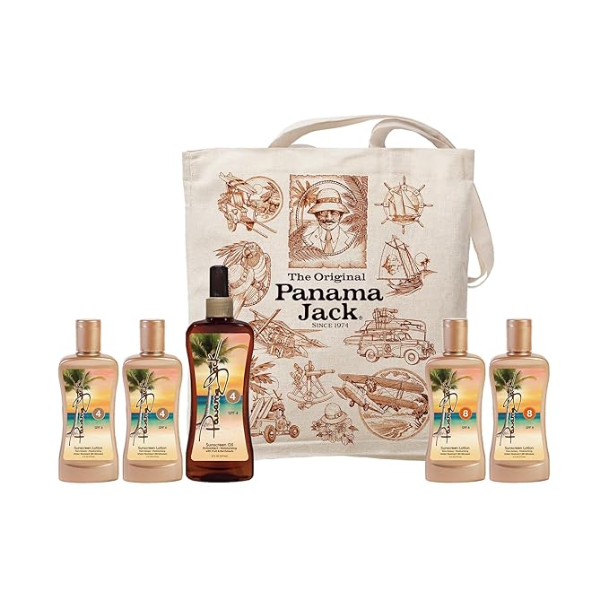 Panama Jack Sunscreen Packs - The perfect Sunscreens and Skin Care for every Occasion (Golden Tan)