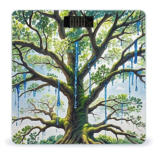 Suspension Abstraction Scale for Body Weight Highly Accurate Digital Bathroom Body Scale Digital Bathroom Scales for People Anti-Slip Large LCD Display Smart Scales