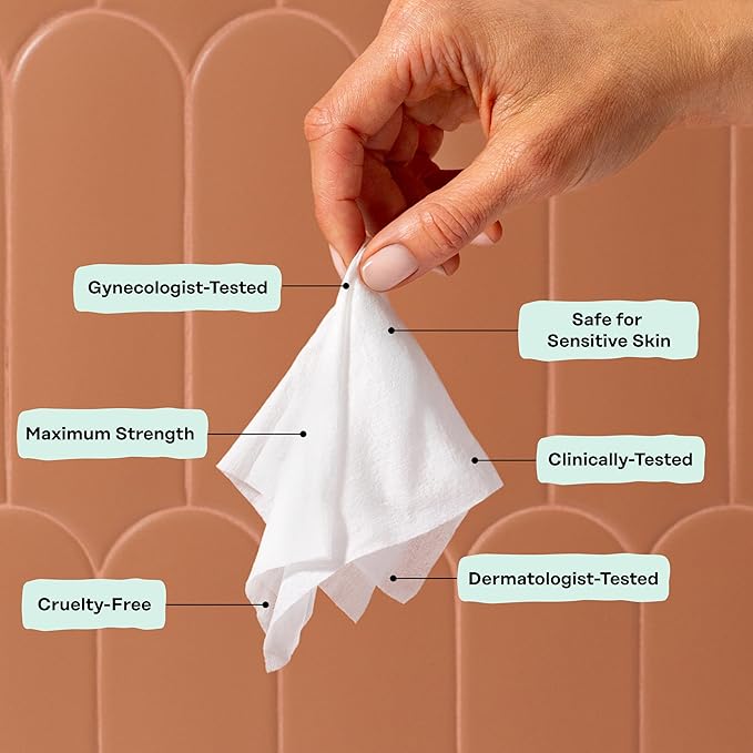 The Honey Pot Company - Feminine Anti-Itch Soothing Wipes &amp Anti-Itch Spray Bundle - At Home or On the Go Medicated Wipes &amp Spray to Relieve Itching &amp Discomfort - Maximum Strength - Femin