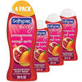 Softsoap Body Wash Honeysuckle &amp Orange Burst 20 Ounce 4 Pack and Pomegranate &amp Mango Spritz 20 Fl Oz 4 Pack Bundle