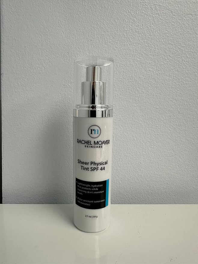RM Sheer Physical Tint SPF 44 Non comedogenic Hypoallergenic and water resistant for all skin types