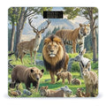 Wild Animals Scale for Body Weight Smart Scales Digital Bathroom Scale High Precision Weighing Scales with Large Display Weighing Machine for People