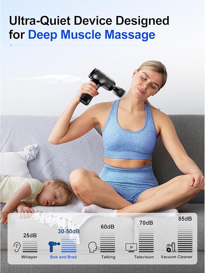 BOB AND BRAD T2 Massage Gun and D6 Pro Plus Massage Gun