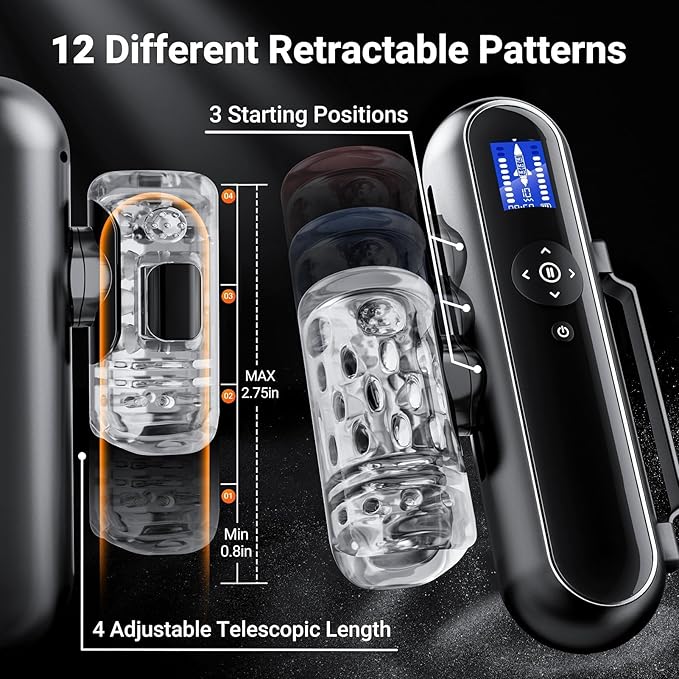 Automatic Male Hands Free Masterburbatar 10X Vibrate Stroking Modes with Suction Cup Man Masturebster Pocket Pussycats for Men Hoodies Electric Blow Job Machine Pocket Puzzy Silicone LBN61
