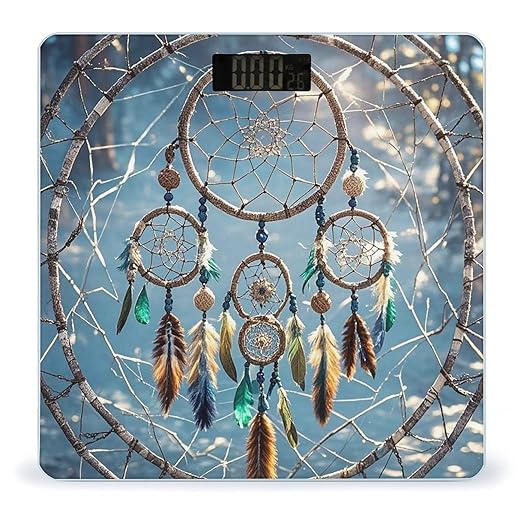 Dream Catcher Scale for Body Weight Smart Scales Digital Bathroom Scale High Precision Weighing Scales with Large Display Weighing Machine for People