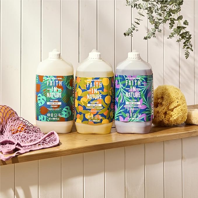 Faith In Nature Grapefruit and Orange Body Wash 5litre Bottle