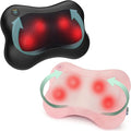Zyllion Shiatsu Back Massager Bundle (Black Pink)