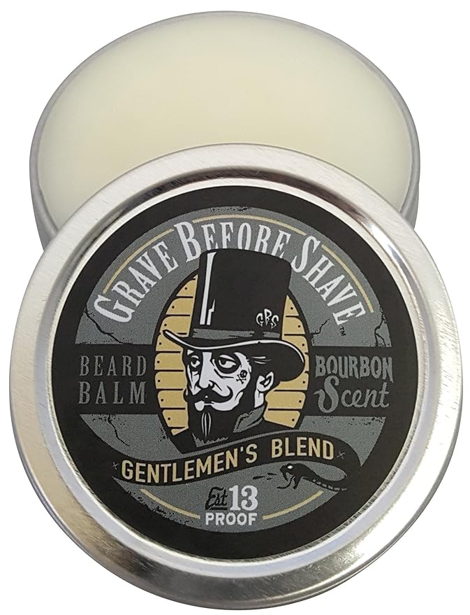 Grave Before Shave™ Gentlemen's Blend Beard Pack (Bourbon/Sandal wood Scent) (Pack of 2)