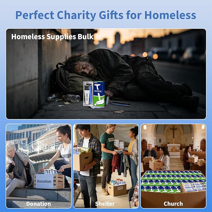 60 Pack Disposable Razors Bulk for Men with Travel Shaving Cream Homeless Supplies Bulk Twin Blade Travel Razors and Shaving Cream Kit Individually Wrapped Toiletries for Hotel Airbnb Church