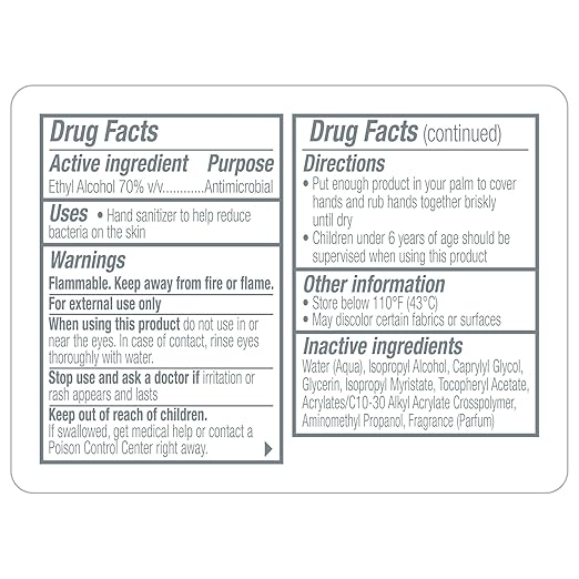 Purell Advanced Hand Sanitizer Refreshing Gel Clean Scent 1 fl oz Travel Size Flip Cap Bottle with Jelly Wrap Carrier (Pack of 36) - 3900-36-WRP