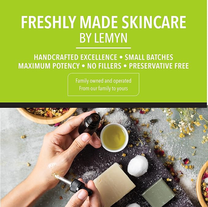 Hydrate &amp Glow Face Oil - Vitamin C &amp E Serum | Freshly Made &amp 100% Natural | Boosted Hydration &amp Enhanced Elasticity &amp Firmness - Handcrafted in Santa Barbara CA