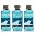 Lot of 3 Bath &amp Body Works Whitewater Rush 2 in 1 Hair &amp Body Wash for Men (Whitewater Rush)