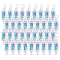 Purell Advanced Hand Sanitizer Refreshing Gel Clean Scent 1 fl oz Travel Size Flip Cap Bottle with Jelly Wrap Carrier (Pack of 36) - 3900-36-WRP