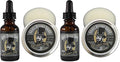 Grave Before Shave™ Gentlemen's Blend Beard Pack (Bourbon/Sandal wood Scent) (Pack of 2)