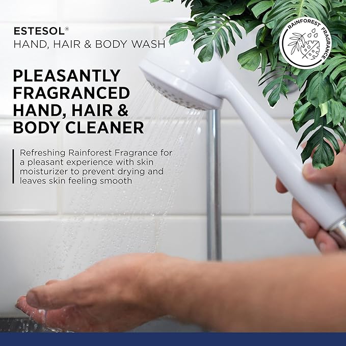 ESTESOL HAND HAIR &amp BODY WASH 4 LITER 4 PACK