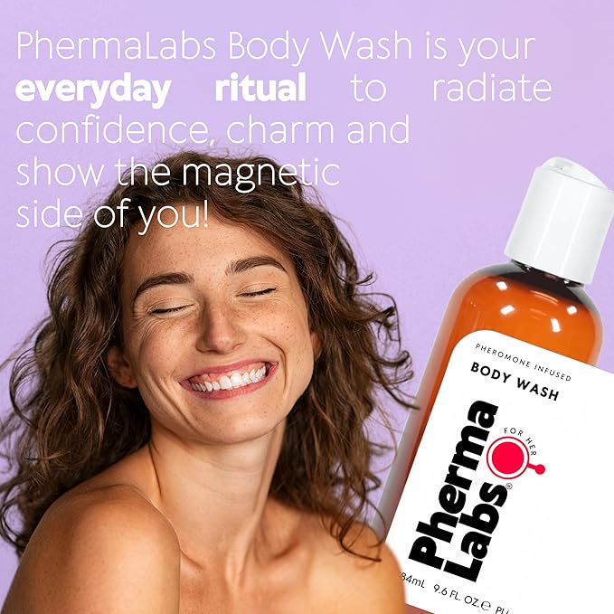 Women's Body Wash with Pheromones 9.6 Fl Oz (All Day Scent)