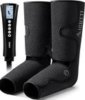 Professional Air Compression Leg and Foot Massager with Heat - Christmas &amp Birthday Gifts for Men &amp Women Improved Circulation &amp Pain Relief Ideal for Parents on Mother's Day &amp Fathe