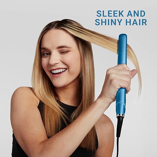 Nano Titanium Ultra-Sleek Hair Straightener Flat Iron for All Hair Types