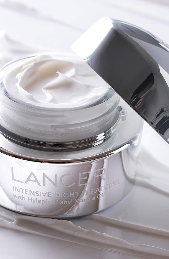 Lancer Skincare Intensive Night Treatment with Hylaplex and Marula Oil Daily Anti-Aging Moisturizer 1.7 Fluid Ounces